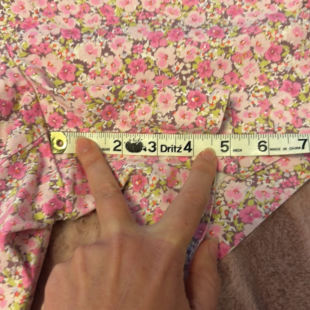 🇺🇸2 for $20🇺🇸 EUC J Crew Factory size 6 side zip floral shorts - Picture 6 of 9